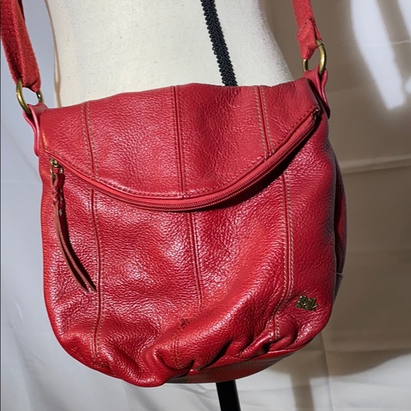 The Sak red crossbody purse shoulder bag - Picture 2 of 7